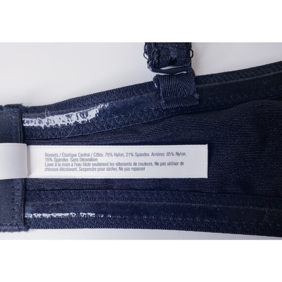 NWT Le Mystere SOPHIA LACE STRAPLESS Underwire Bra Size 34D Black - Picture 10 of 10